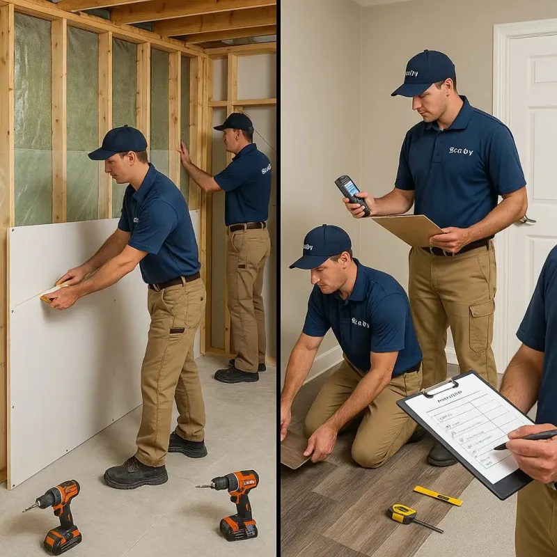 Repairs and Reconstruction process in Paxton, MA