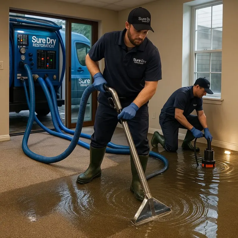 Water Extraction and Removal process in Paxton, MA